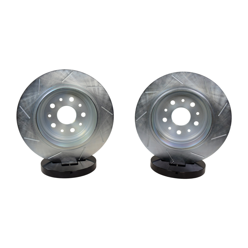 Jeep Wrangler Brake Rotors (2) - Rear - Baer Brakes - Claw Performance Rear SZ, Slot/Zinc Only - `18-`26